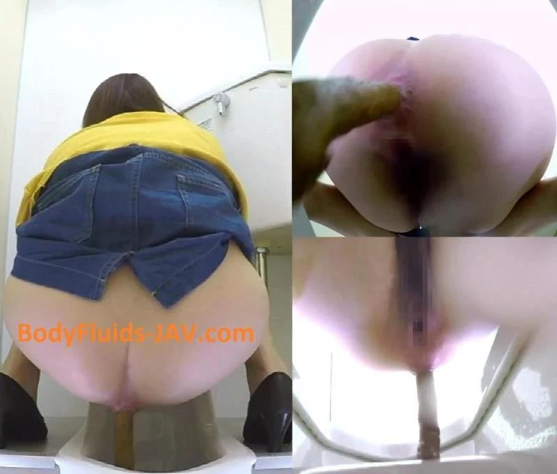 Women in boots urination and defecation lying sideways. BFSR-06 [2024/FullHD]