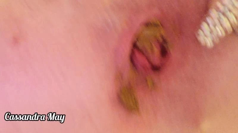 Bathtub Shit and Piss 14 ( Dirty Rosebud) - CassandraMay [2024/4k]