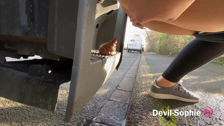 Devil Sophie - OMG - how does the shit get onto the truck running board [2024/UltraHD/4K]